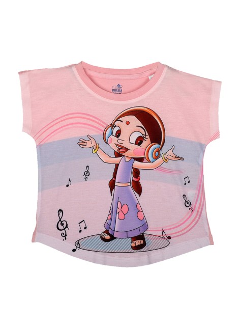 

Chhota Bheem Girls Pink Chutki Printed Top