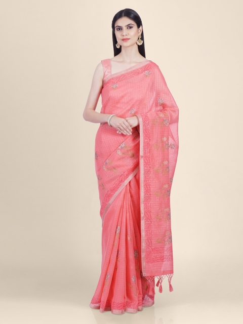 

Kasat Coral Printed Pure Cotton Saree