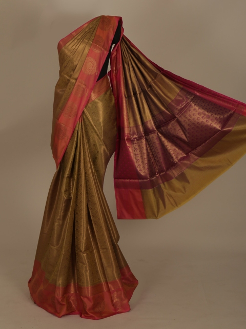 

Pothys Gold-Toned Woven Design Saree