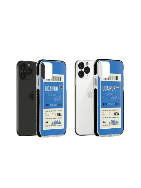 

DailyObjects Blue & White Udaipur City Tag iPhone 11 Pro Max Stride Case