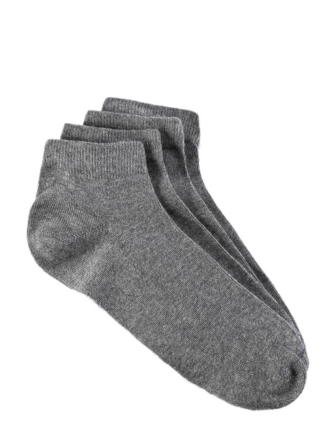 

Birkenstock Women Pack Of 2 Grey Solid Ankle-Length Socks