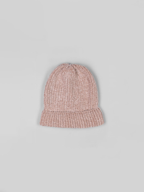 

GAP Women Pink Solid Beanie