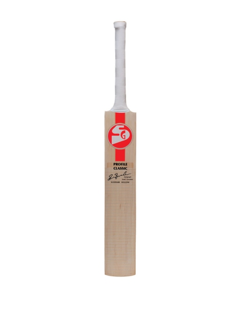 

SG Men Beige & Orange Printed Profile Classic Kashmir Willow Cricket Bat