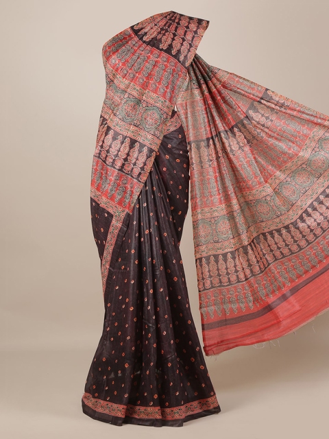 

Pothys Brown Woven Design Saree