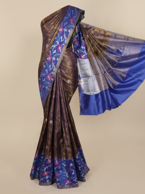

Pothys Purple Woven Design Saree