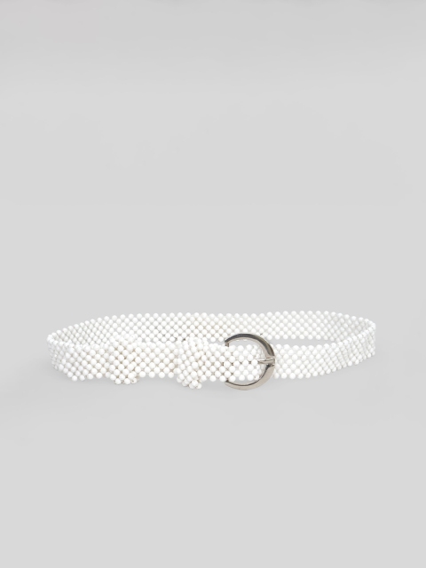 

Diwaah Women White Embellished Belt