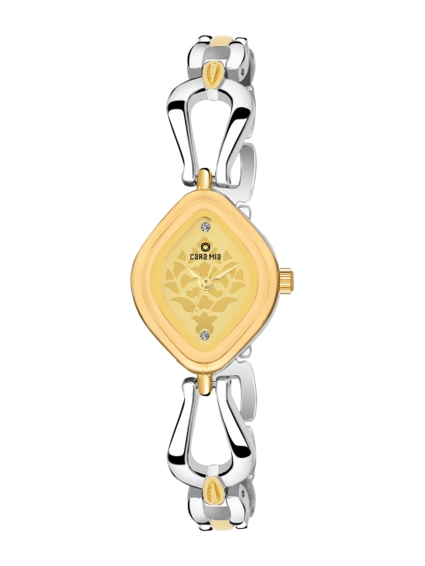 

CARA MIA Women Gold-Toned Analogue Watch