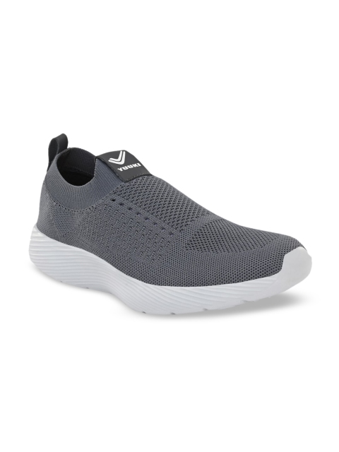 

Yuuki Men Grey Mesh Walking Shoes