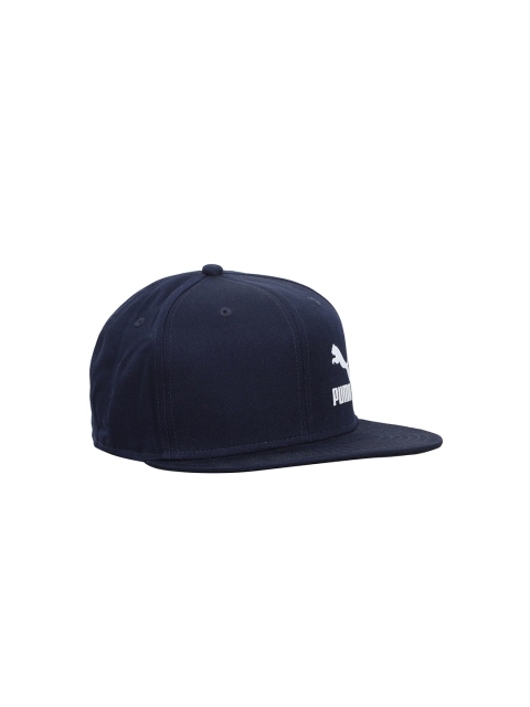

Puma Unisex Navy Blue & Off-White Printed LS ColourBlock Snapback Cap