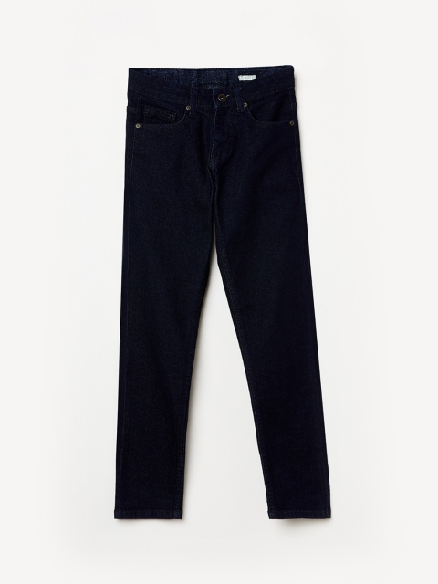 

Bossini Boys Navy Blue Skinny Fit Mid-Rise Clean Look Jeans
