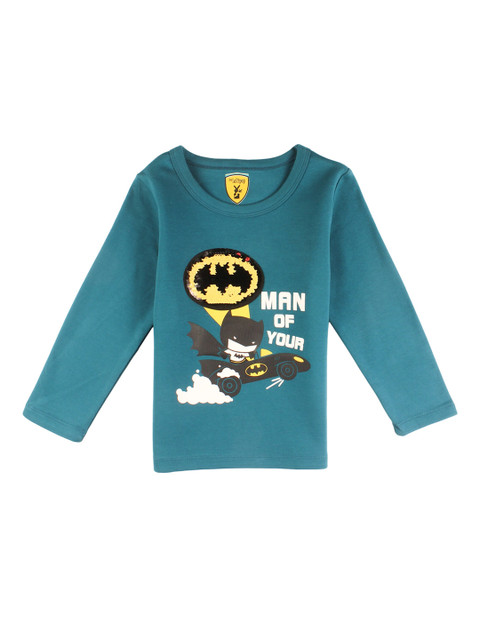 

Lil Lollipop Unisex Kids Green Printed Sweatshirt