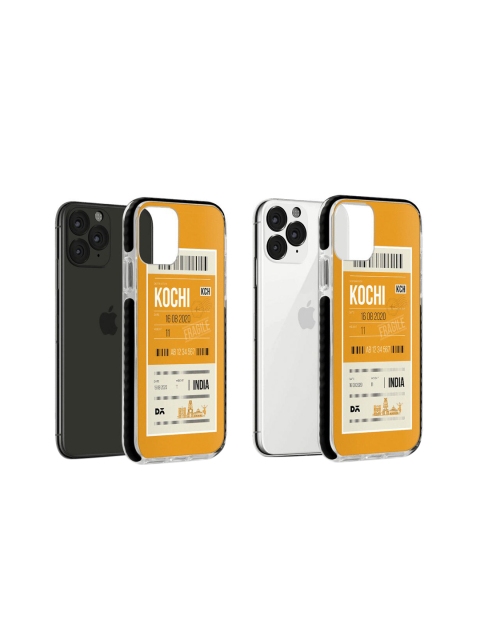 

DailyObjects Yellow & White Kochi City Tag iPhone 11 Pro Cover