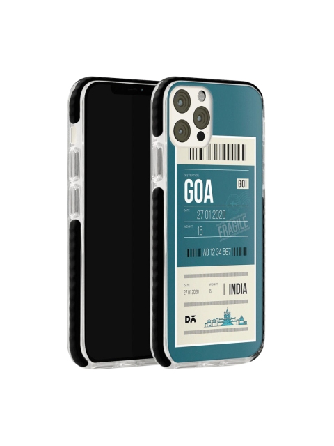 

DailyObjects Men Green & Beige Goa City Tag iPhone 12 Pro Stride Back Cover