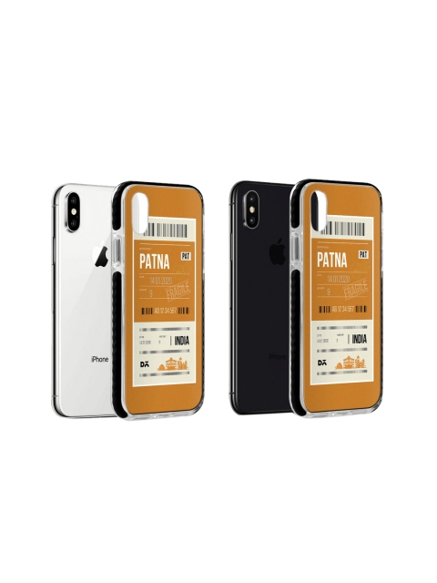 

DailyObjects Tan Brown Patna City Tag Stride iPhone Xs Max Back Case