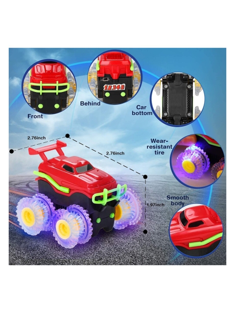 

Wembley Toys Kids Multicoloured Monster Truck Track Rope Car Truck Toys Vehicle, Multi