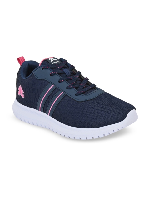 

OFF LIMITS Women Navy Blue Mesh Running Shoes