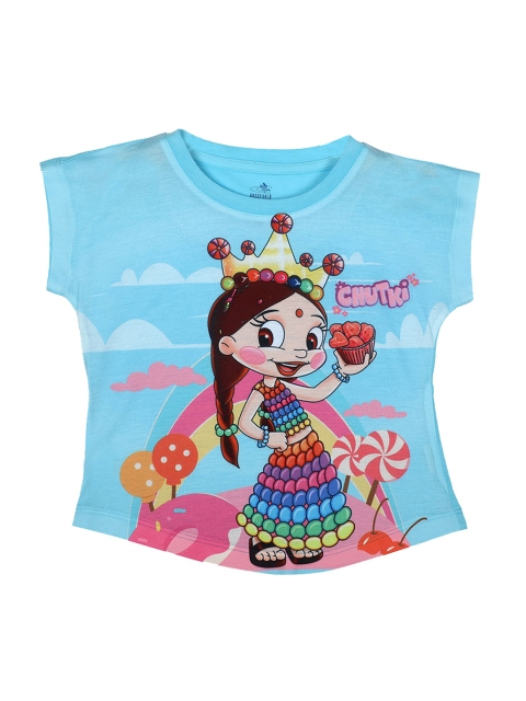 

Chhota Bheem Girls Blue Chutki Printed Top