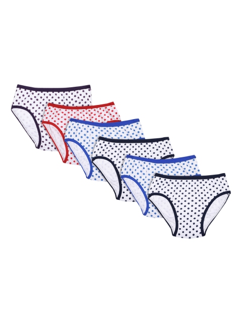 

Bodycare Kids Girls Pack of 6 Assorted Basic Briefs KIA3038-PK006