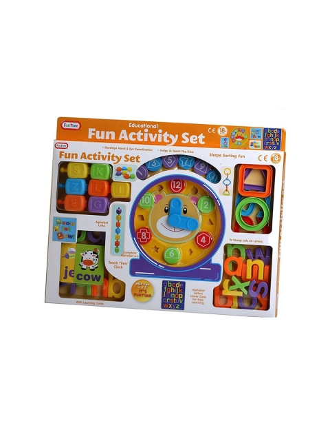 

Funtime Kids Multicoloured Teach Time Activity Playset, Multi