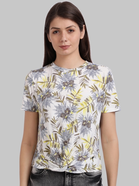 

Parx Women Yellow Printed Top