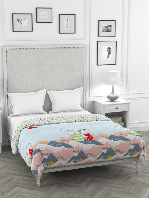

Portico New York Multicoloured Abstract AC Room 120 GSM Single Bed Comforter, Multi
