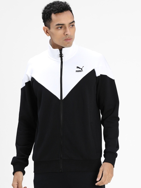 

Puma Men Black Colourblocked Sporty Jacket