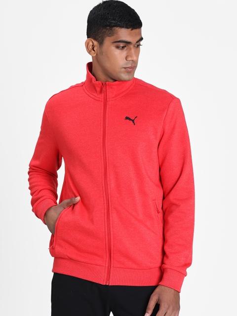 

Puma Men Red Solid Sporty Track Jacket
