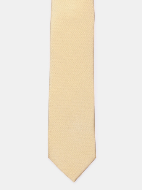 

Arrow Men Beige Solid Broad Tie
