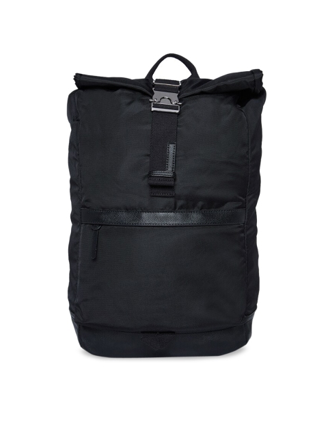 

Call It Spring Men Black Solid Backpack