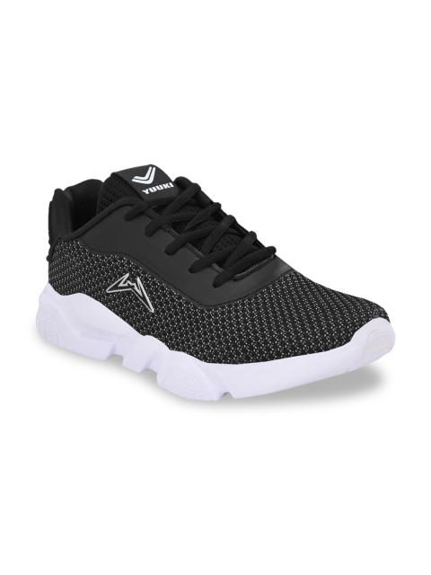 

Yuuki Men Black Running Shoes