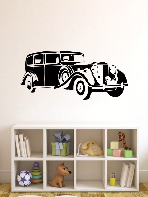 

WALLSTICK Black Car Large Vinyl Sticker