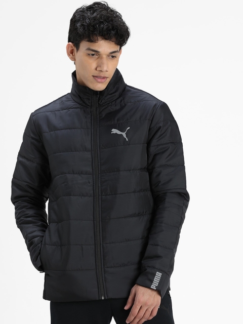 

Puma Men Black Solid Padded Jacket