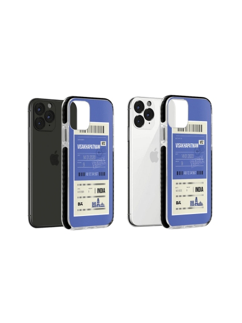 

DailyObjects Blue & White Visakhapatnam City Tag iPhone 11 Pro Max Stride Case Cover
