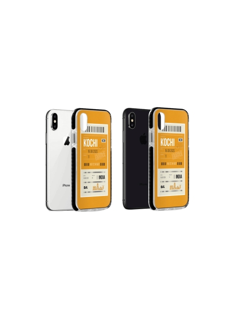 

DailyObjects Tan Brown Kochi City Tag Stride iPhone Xs Max Back Case