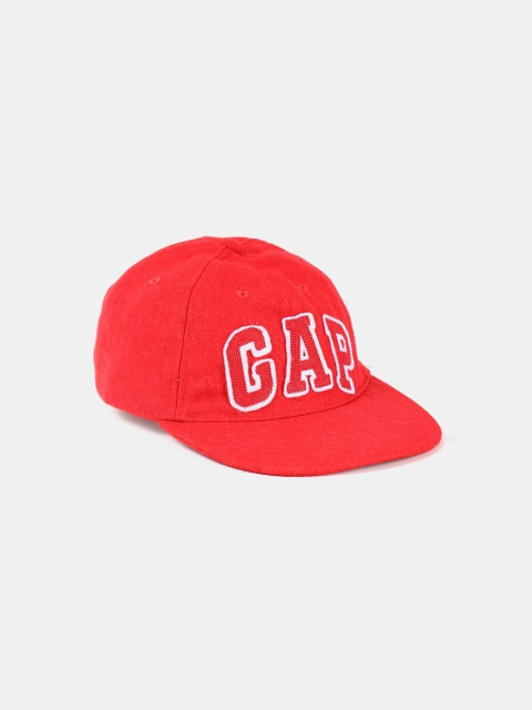 

GAP Women Red Logo Wool Baseball Hat