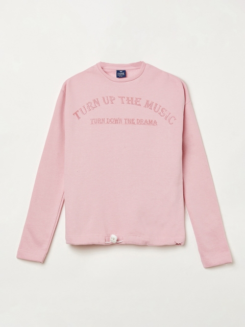 

Fame Forever by Lifestyle Girls Pink Printed Sweatshirt