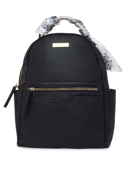 

Call It Spring Women Black Solid Backpack