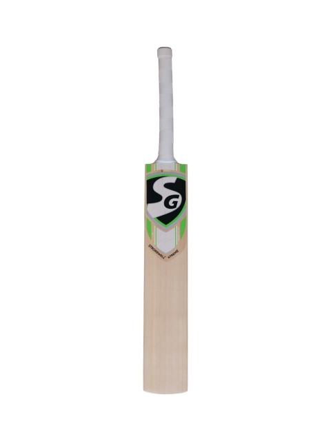 SG Men Beige & Black Strokewell Xtreme Kashmir Willow Cricket Bat