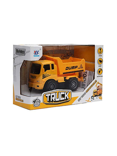 

Wembley Toys Kids Black & Yellow Construction Vehicle Dump Truck Playset
