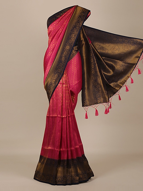 

Pothys Pink Woven Design Saree