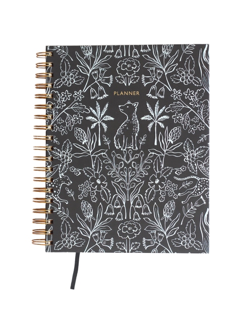 

The Ink Bucket Forest Undated Planner, Black