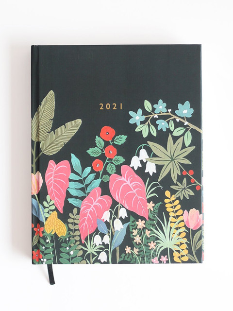 

The Ink Bucket Black & Green Midnight Garden 2021 Planner