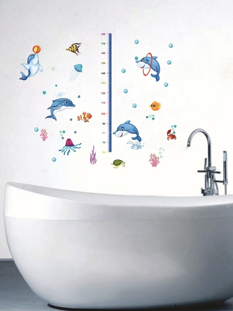 

WALLSTICK Blue Dolphins Large Vinyl Sticker