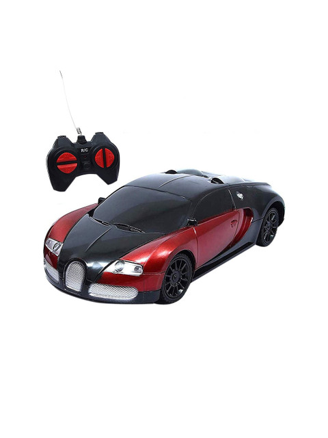 

Wembley Toys Kids Black & Red Remote Control Led Super Car