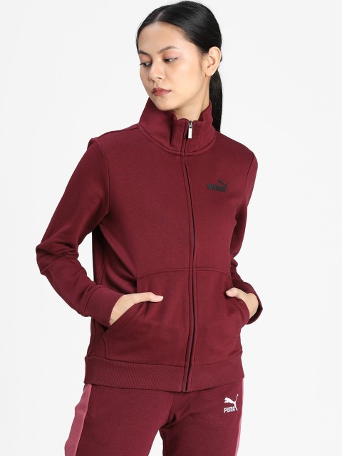 

Puma Women Red Solid Sporty Jacket