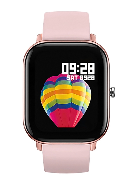 

OPTA Unisex Pink & Black SB-215 Bluetooth Fitness Watch SB-215