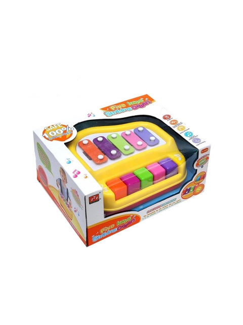 

Wembley Toys Premium 2 in 1 Musical Xylophone & Mini Piano Xylophone with 5 Sound, Multi