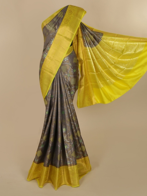

Pothys Grey Printed Saree