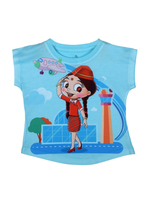 

Chhota Bheem Girls Blue Chutki Printed Top