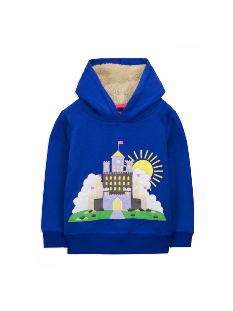 

Cherry Crumble Boys Blue Printed Sweatshirt